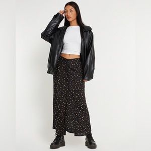 MotelRocke Motel Rocks RIMA MAXI SKIRT IN PRETTY PETAL BLACK